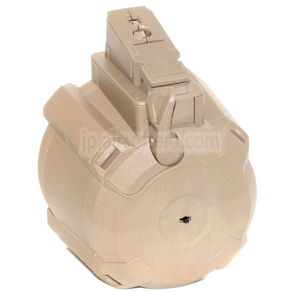 BATTLEAXE 1400発電動ドラムマガジン AKシリーズAEGライフル対応 エアソフトガン