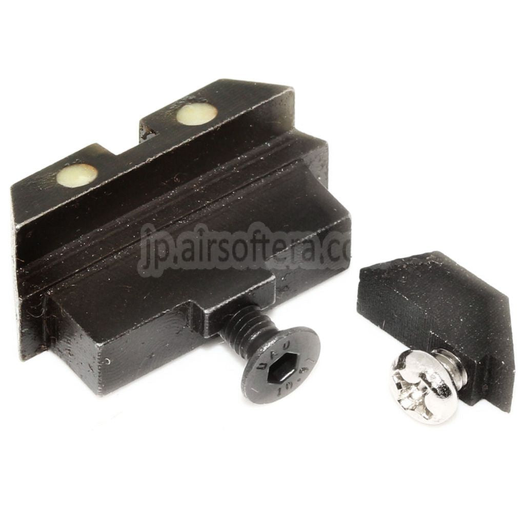 5KU メタルフロントリアナイトサイト 東京マルイ G17シリーズ GBBピストル対応 ブラック