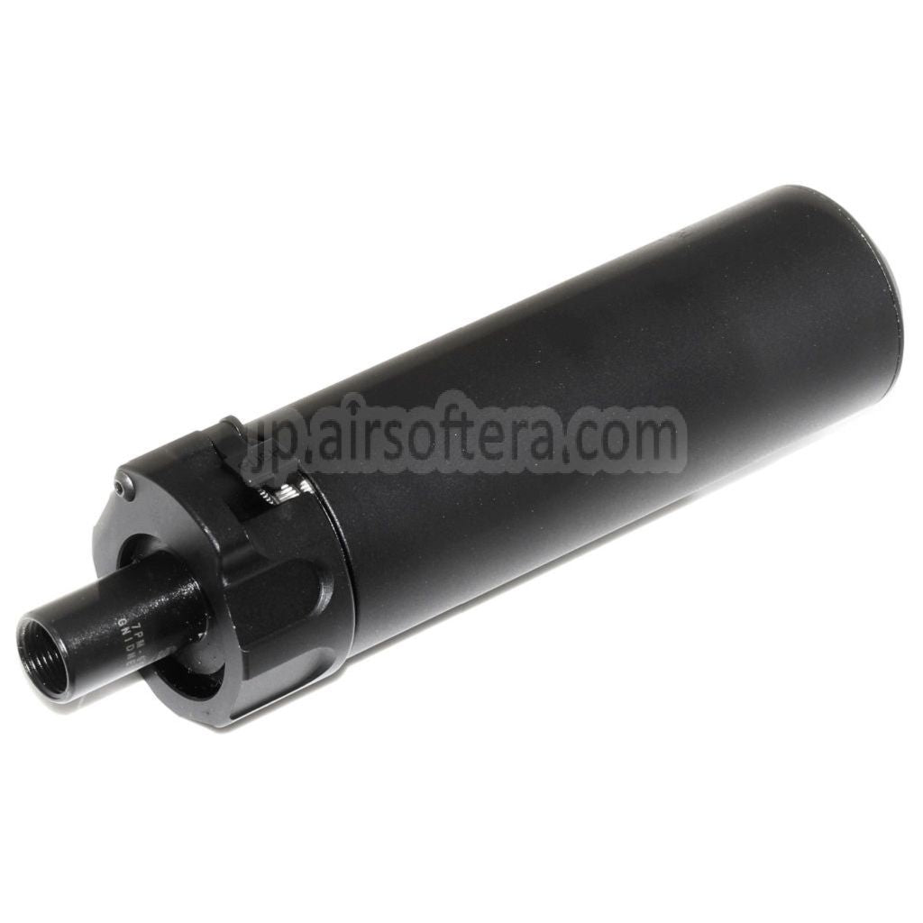 5KU 133mm SOCOM46 ミニサプレッサー サイレンサー（フラッシュハイダー付き）+12mm CW 時計回りネジ式バレルライフル用