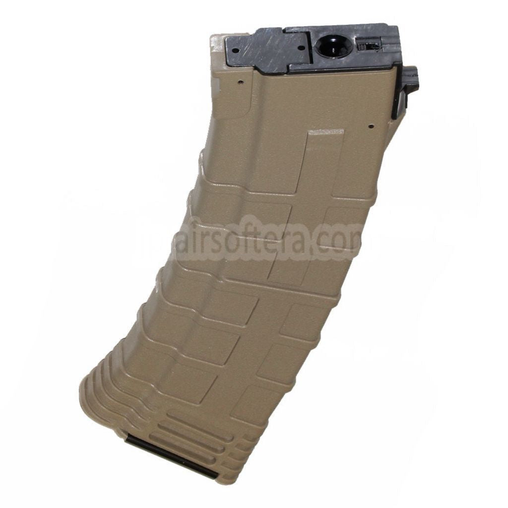 CYMA 500発PMAGポリマー製ハイキャップマガジン AKシリーズAEGライフル対応 エアソフトガン