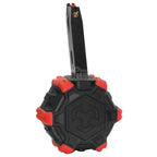 ARMORER WORKS AW カスタム 350発ガスアダプティブドラムマガジン AW MBシリーズ / KJW / WE (WE-TECH) / 東京マルイ M9 M92 GBBピストル対応