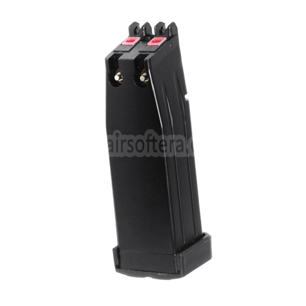 ARMORER WORKS AW 60発ダブルバレルガスマガジン AW HXシリーズ ダブルバレル HI-CAPA GBBピストル対応 エアソフト ブラック