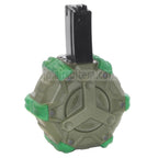 WE (WE-TECH) 350発ガスドラムマガジン WE AP APACHE MP5シリーズ GBBライフル対応