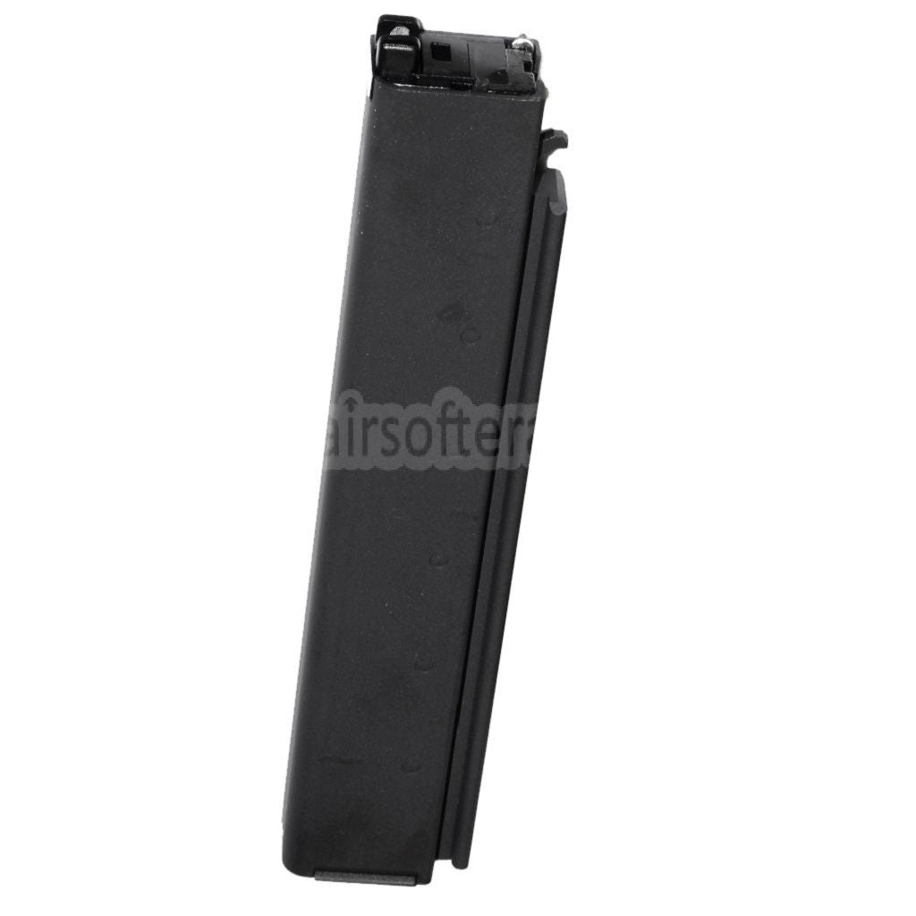 WE (WE-TECH) 50発ガスマガジン ロングタイプ CYBERGUN Thompson M1A1シリーズ GBB SMGライフル用 ブラック