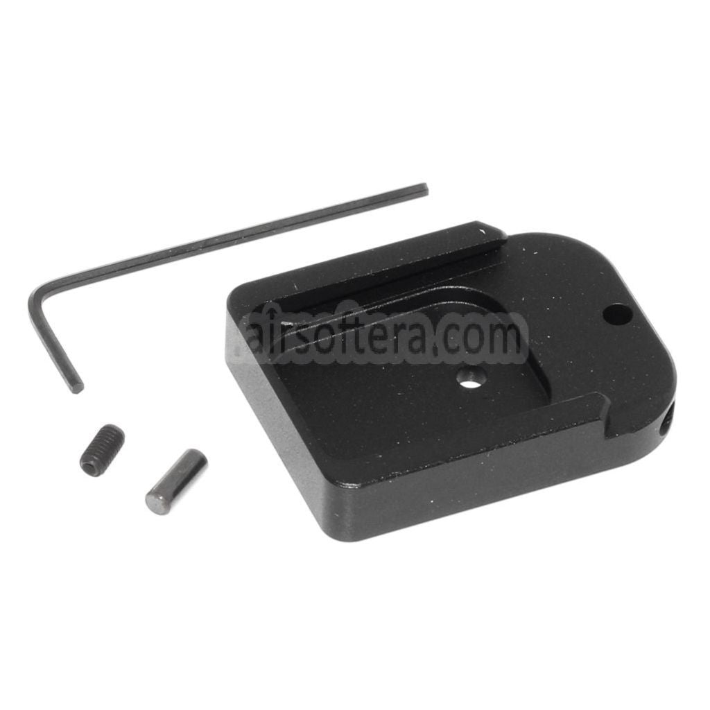 EMG TTI COMBAT MASTER マガジンベースプレートカバー EMG SAI STI TTI / ARMY / AW / WE / 東京マルイ HI-CAPA GBB ガスピストルマガジン エアソフト ブラック
