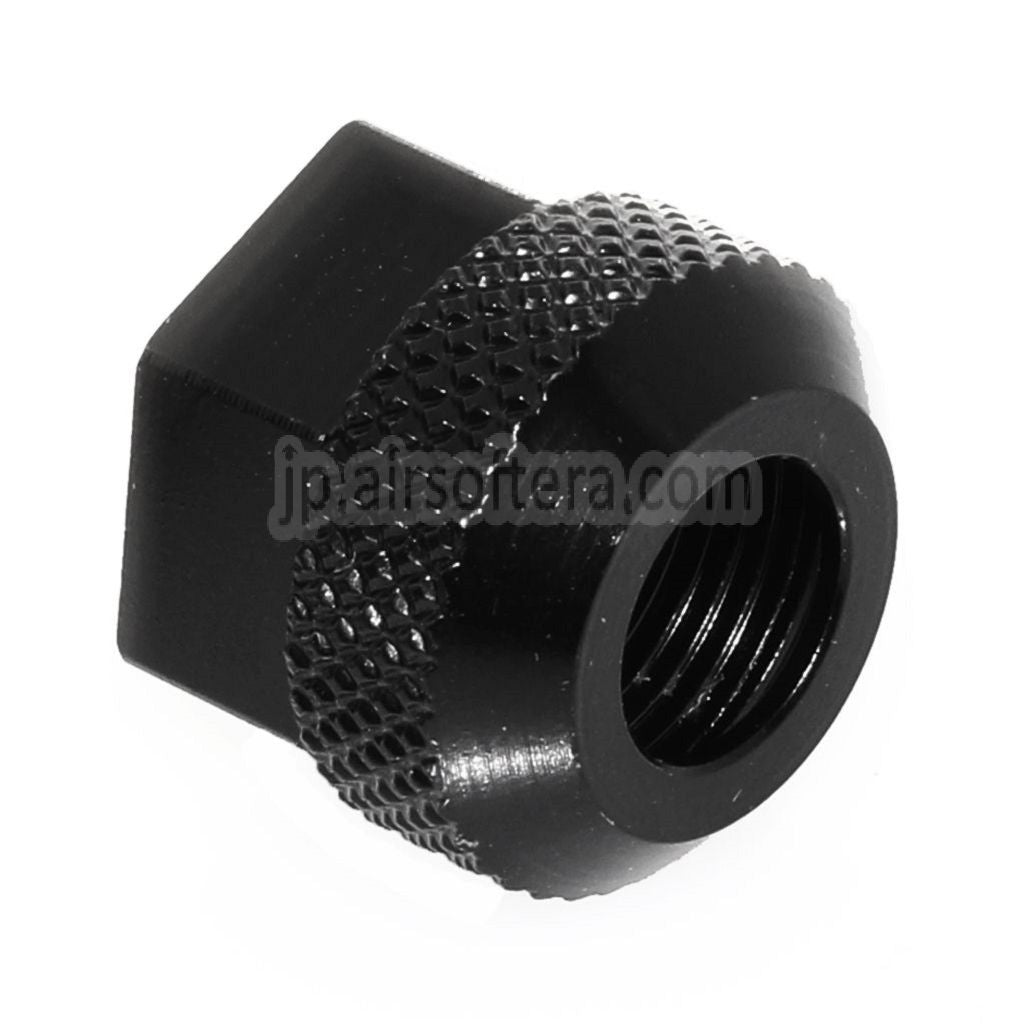 EMGライセンス取得済み SAI™ -14mm逆ネジバレルスレッドプロテクター（EMG SAI BLU GBBピストル対応）ブラック