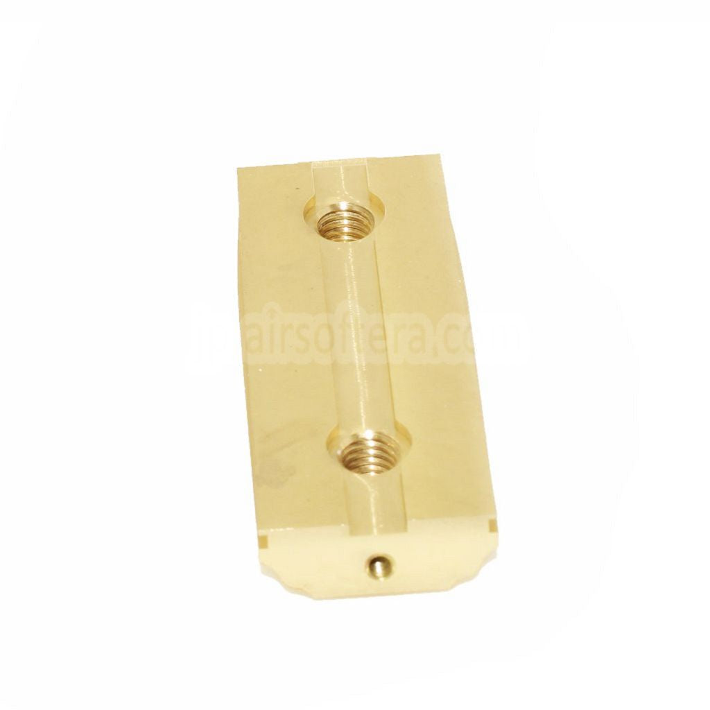 EMGライセンス取得済み SAI™ ヘビーウェイトバックストラップ&マガジンリリース（SAI BLUコンパクトGBBピストル対応）ブロンズゴールド