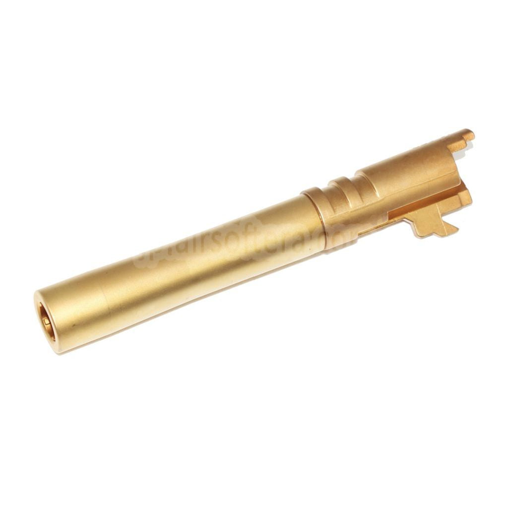 EMGライセンス取得済み SAI™ 2011 DS 123mm/127mmアウターバレルEMG SAI 2011 DS 5.1 HI-CAPA GBBピストルに適合エアソフト ゴールド