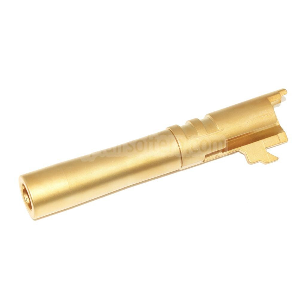 EMGライセンス取得済み SAI™ 2011 DS 106mm/110mmアウターバレル（EMG SAI 2011 DS 4.3 HI-CAPA GBBピストルに適合） エアソフト ゴールド