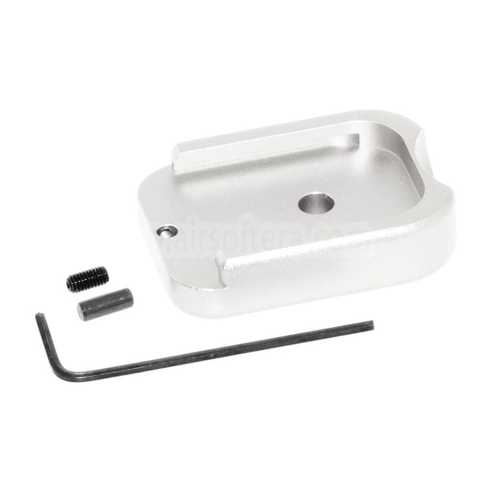 ARMORER WORKS AW カスタム CNC マガジンベースプレート HI-CAPA GBB ガスマガジン対応 エアソフトガン