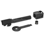 ARMORER WORKS AW VX アウターバレルキット コンペンセイター付き MOD-2 AW VX7シリーズ / EMG SAI BLUスタンダード / ISSC M22 / Lonewolf / 東京マルイ / WE G17 G18C GBBピストル対応