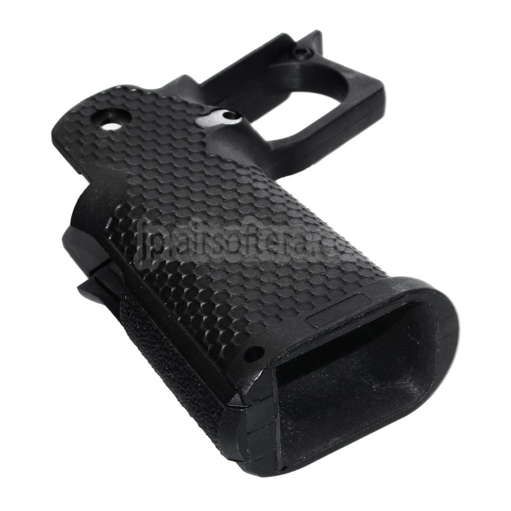 ARMORER WORKS AW HX #2 ヘキサゴンピストルグリップ EMG AW/WE 東京マルイ HI-CAPAシリーズ GBBピストル対応 ブラック