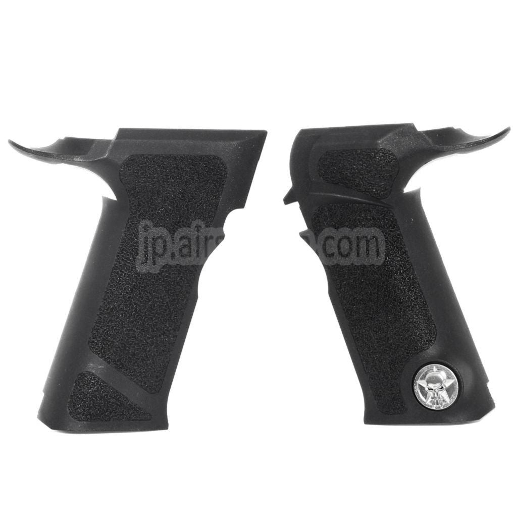 WE (WE-TECH) プラスチックグリップカバー WE P226 P-Virusシリーズ GBBピストル対応 ブラック