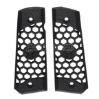 WE (WE-TECH) 六角カット プラスチックグリップカバー DOUBLE BELL ARMY AW WE KJ 東京マルイ M1911 M.E.U シリーズ70 M45A1 WARRIOR GBB ピストル エアソフトガンに適合