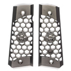 WE (WE-TECH) 六角カット プラスチックグリップカバー DOUBLE BELL ARMY AW WE KJ 東京マルイ M1911 M.E.U シリーズ70 M45A1 WARRIOR GBB ピストル エアソフトガンに適合