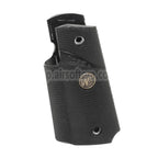 WE (WE-TECH) メタルラバーグリップカバー DOUBLE BELL ARMY AW WE KJ 東京マルイ M1911 M.E.U シリーズ70 M45A1 WARRIOR GBB ピストル エアソフトガン ブラック