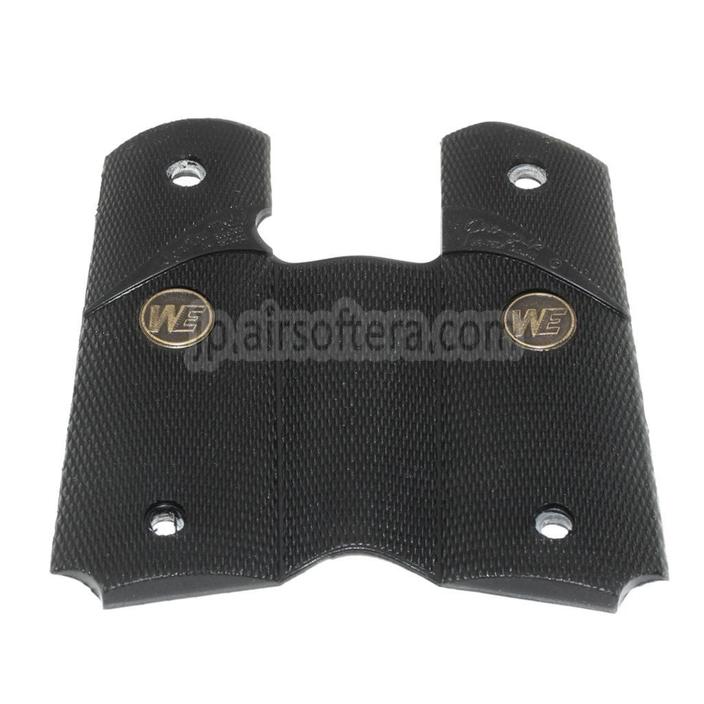 WE (WE-TECH) メタルラバーグリップカバー DOUBLE BELL ARMY AW WE KJ 東京マルイ M1911 M.E.U シリーズ70 M45A1 WARRIOR GBB ピストル エアソフトガン ブラック
