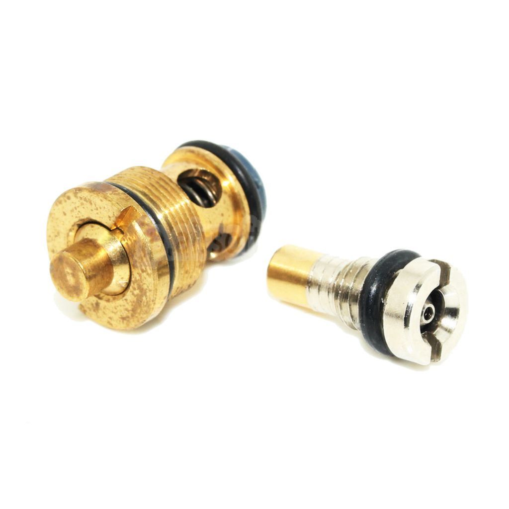 WE (WE-TECH) インレット/アウトプットバルブ 2個 ARMORER WORKS AW WE G17 CO2シリーズ GBBピストル エアソフトガンマガジン対応