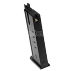WE (WE-TECH) 27発ガスマガジン WE CYBERGUN トンプソン デザートイーグル L6 バージョン .50AE シリーズ GBB ピストル エアソフトガンに適合  ブラック