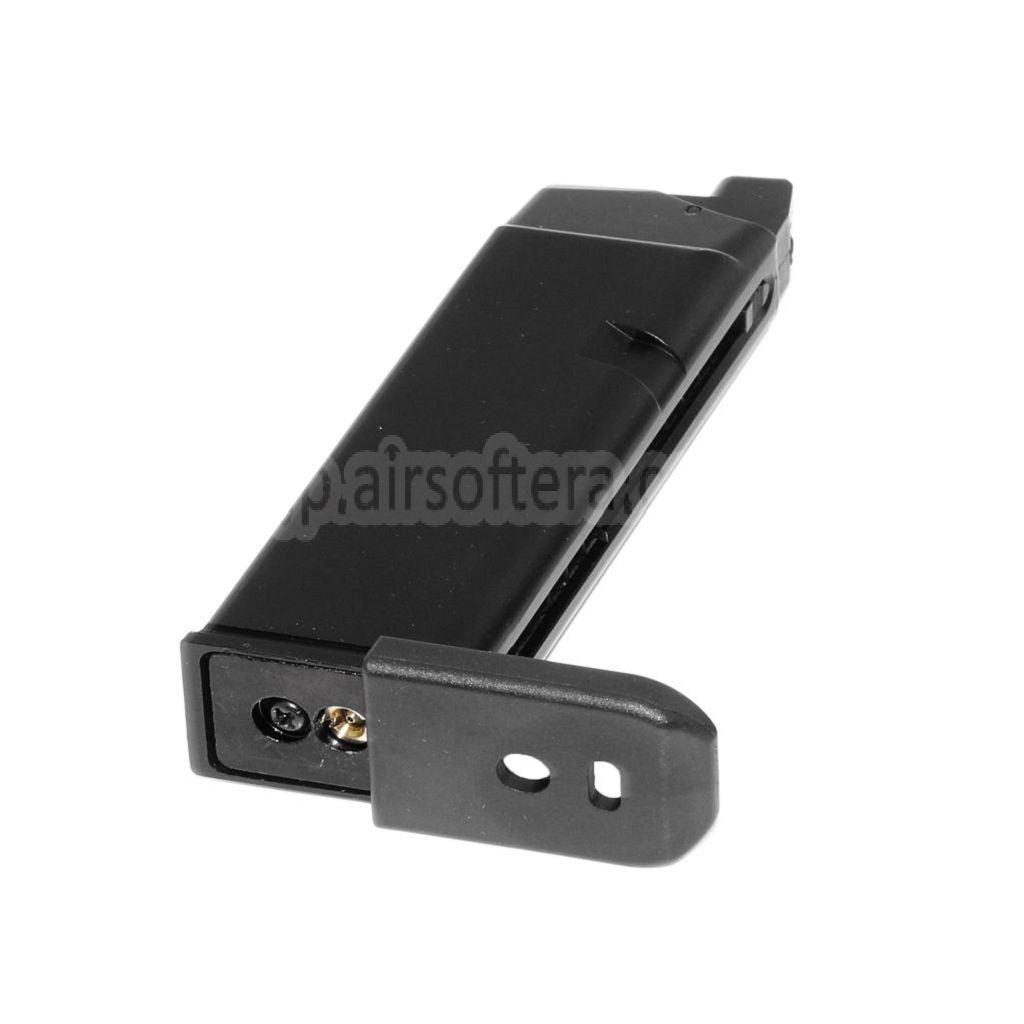 WE (WE-TECH) 20発 G19 GEN5 ガスマガジン G19 G23 G26シリーズ GBBピストル対応 エアソフトガン ブラック