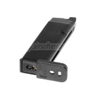 WE (WE-TECH) 23発 MOS ガスマガジン オプティックレディスライドバージョン EMG SAI BLU COMPACT WE AW VX9 G19シリーズ GBBピストル用 エアソフトガン ブラック