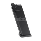 WE (WE-TECH) 27発 MOS ガスマガジン オプティック レディスライド対応 EMG SAI BLU WE Galaxy AW VX7 VX9 G17 G19 シリーズ GBB ピストル エアソフトガン ブラック