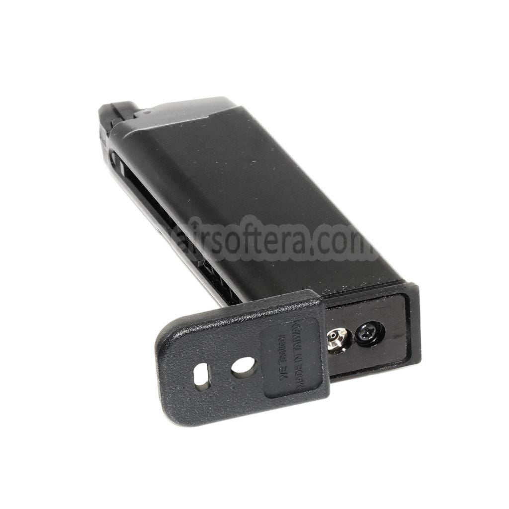 WE (WE-TECH) 20発ガスマガジン G19 G23 G26シリーズ GBBピストル対応 エアソフトガン ブラック