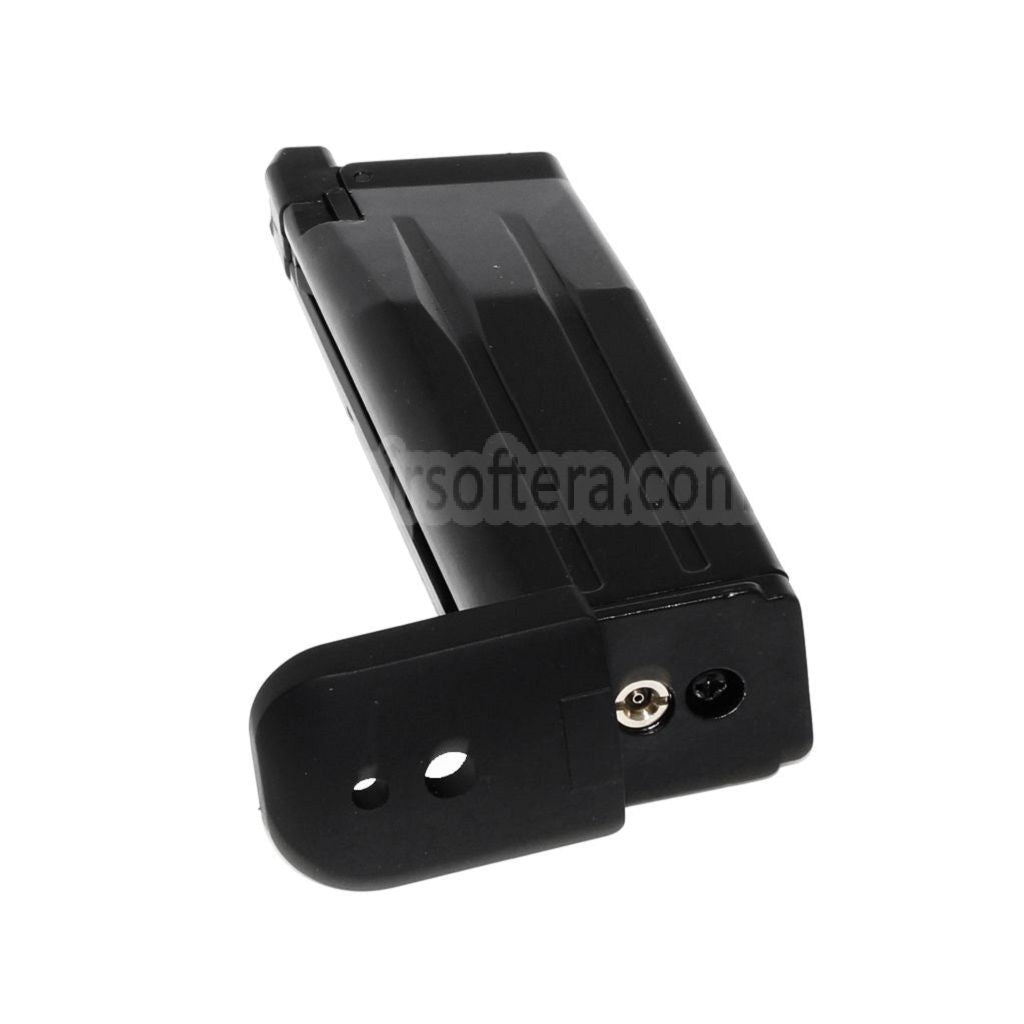 WE (WE-TECH) 23発ガスマガジン WE Baby HI-CAPA 3.8シリーズ GBBピストル対応 エアソフトガン ブラック