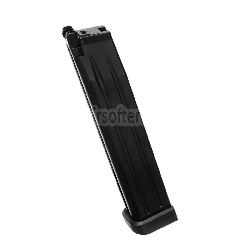 WE (WE-TECH) 50発ロングガスマガジン HI-CAPAシリーズGBBピストル対応 ブラック