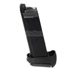 WE (WE-TECH) 25発CO2マガジンバルブ キーグリップ延長セット G17 G18C G34 G35 GシリーズGBBピストル対応 エアソフトガン ブラック