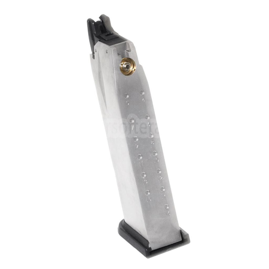 Air Venturi Springfield Armory 25発ガスマガジン WE(WE-TECH) Air Venturi Springfield Armory XDMシリーズ GBBピストル対応 エアソフトガン シルバー