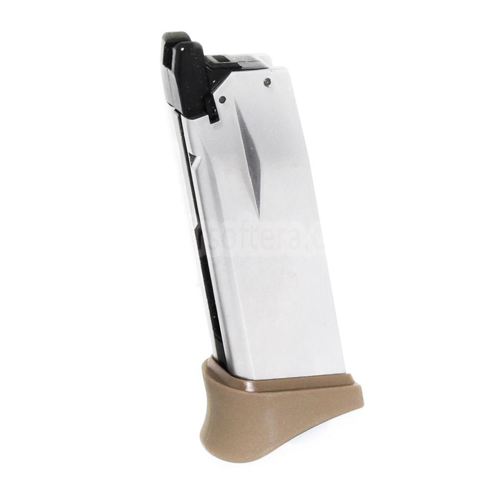 WE (WE-TECH) 14発ガスマガジン Air Venturi Springfield Armory WE XDM COMPACT 3.8シリーズ GBBピストル対応 エアソフトガン