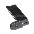WE (WE-TECH) 20発ガスマガジン ショートタイプ WE Bulldog PX4 Compactシリーズ GBBピストル対応 ブラック