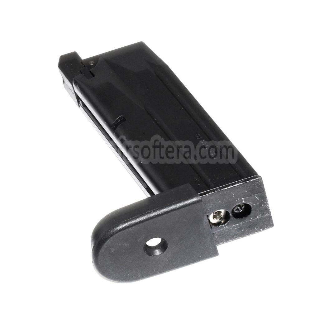 WE (WE-TECH) 20発ガスマガジン ショートタイプ WE Bulldog PX4 Compactシリーズ GBBピストル対応 ブラック