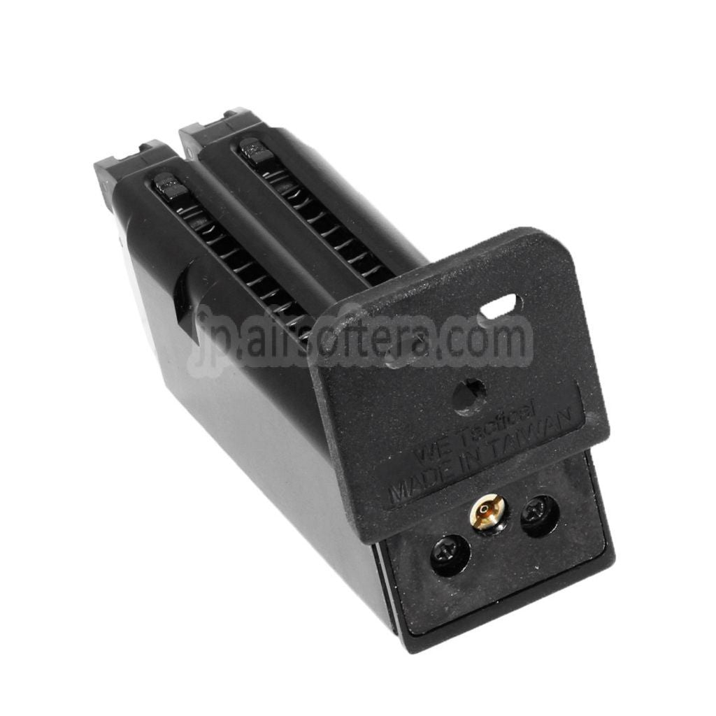 WE (WE-TECH) 40発ガスマガジン WE G19 ダブルバレルシリーズ GBBピストル対応 エアソフトガン ブラック