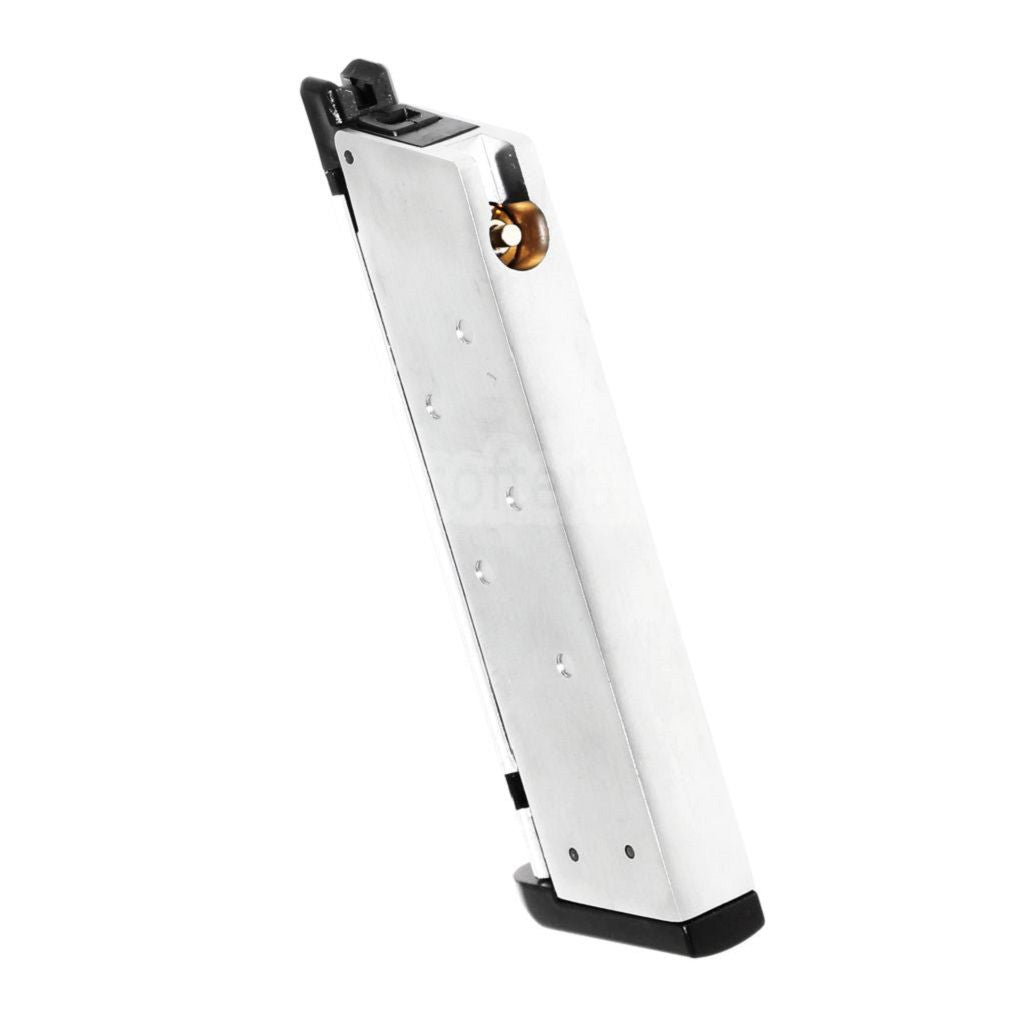 WE (WE-TECH) 16発タクティカルガスマガジン EMG SAI RED / AW NEシリーズ / WE シングルスタック 1911シリーズ GBBピストル対応 エアソフトガン