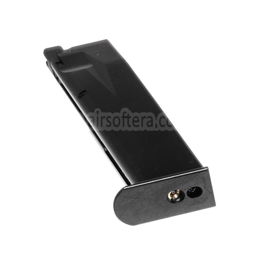 WE (WE-TECH) 26発ガスマガジン CYBERGUN SWISS ARMS P226 WE F226 E2シリーズ GBBピストル対応 エアソフトガン ブラック