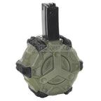 WE (WE-TECH) 350発ガスドラムマガジン WE AP APACHE MP5シリーズ GBBライフル対応