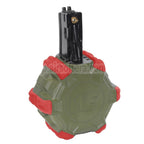WE (WE-TECH) 350発ガスドラムマガジン WE AP APACHE MP5シリーズ GBBライフル対応