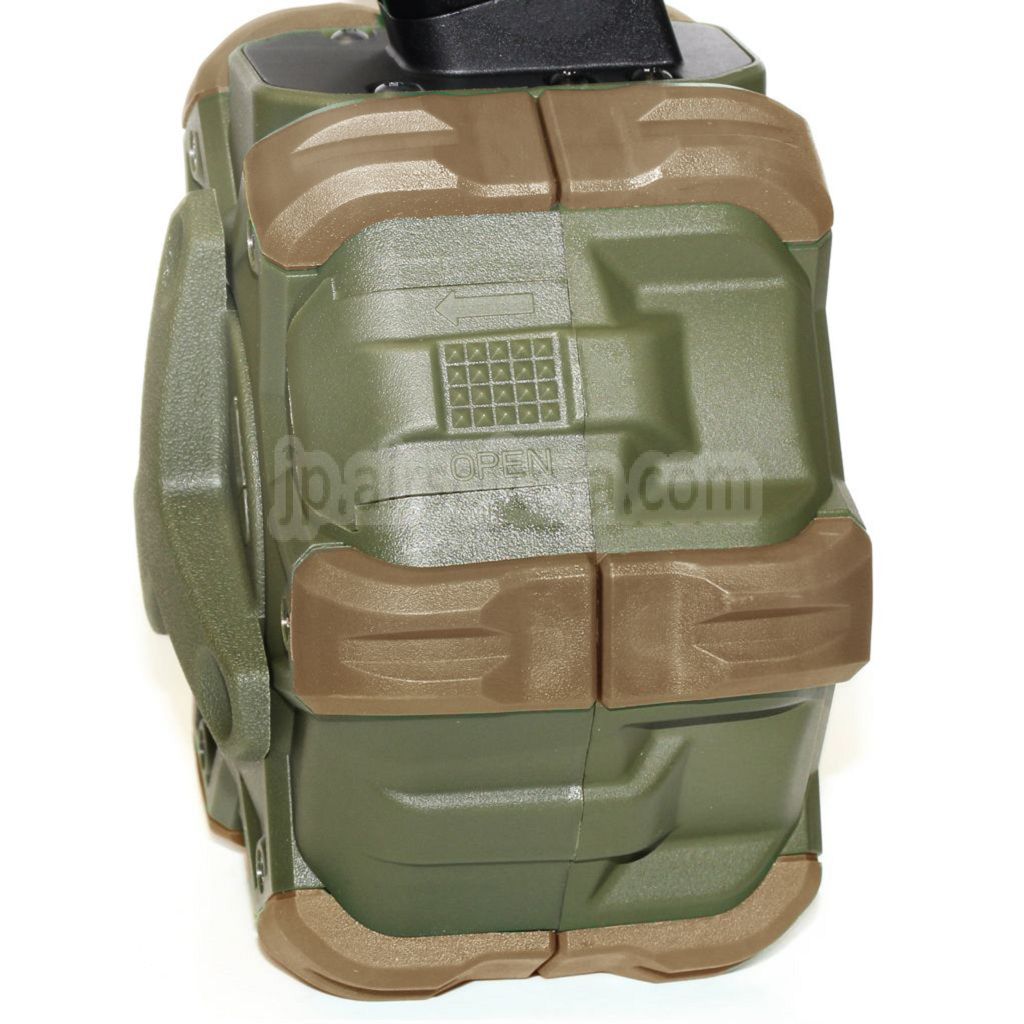WE (WE-TECH) 350発ガスドラムマガジン WE AP APACHE MP5シリーズ GBBライフル対応