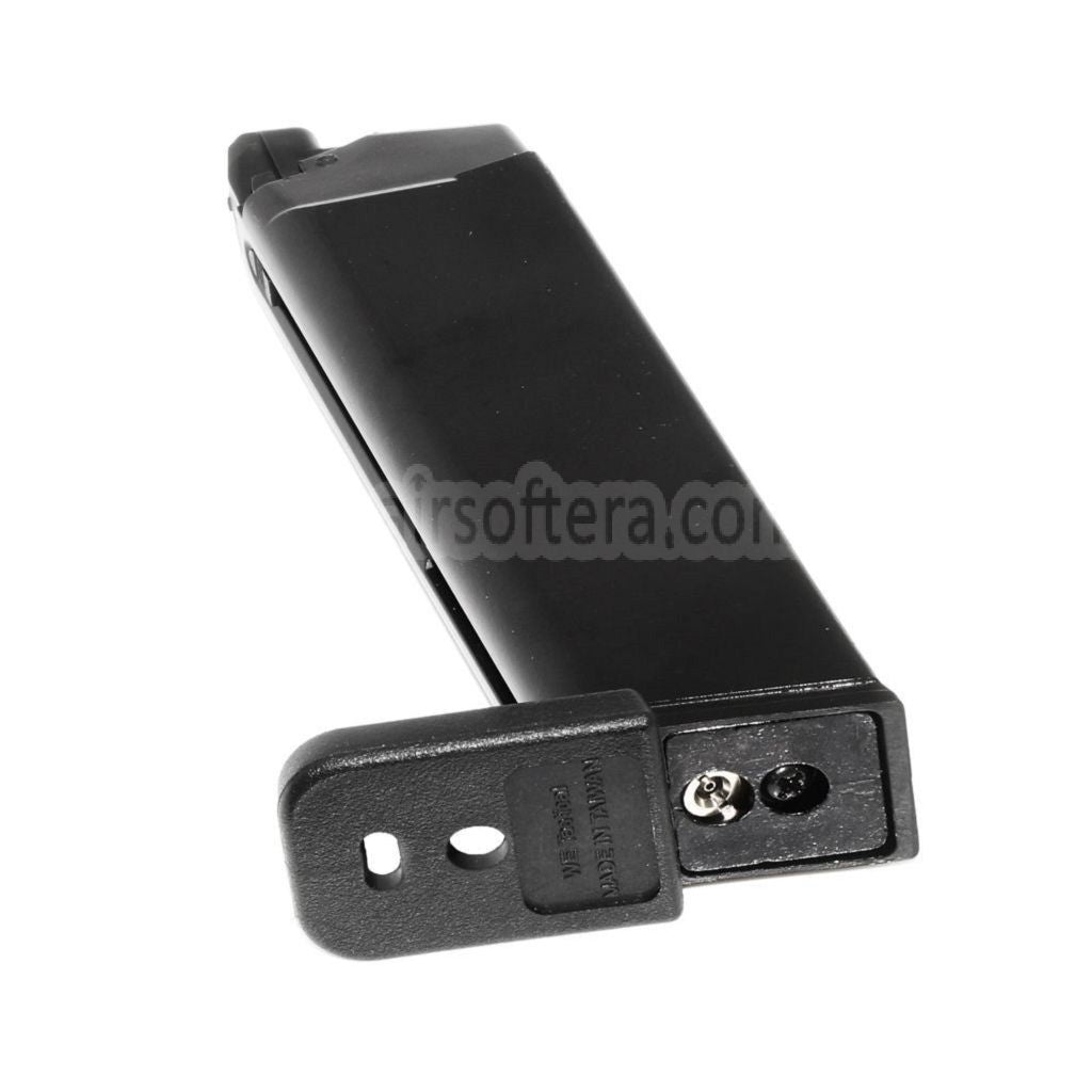 WE (WE-TECH) 26発ギャラクシーガスマガジン WE MOS Optic レディスライドバージョン EMG SAI BLU AW VX7 VX9 G17 G19シリーズ GBBピストル対応 エアソフトガン ブラック