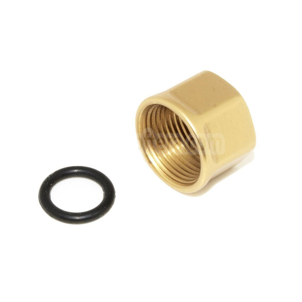 5KU 六角ネジプロテクター バレルカバー - 14mm 逆ネジ 東京マルイ G17 GBBピストル エアソフトガン対応