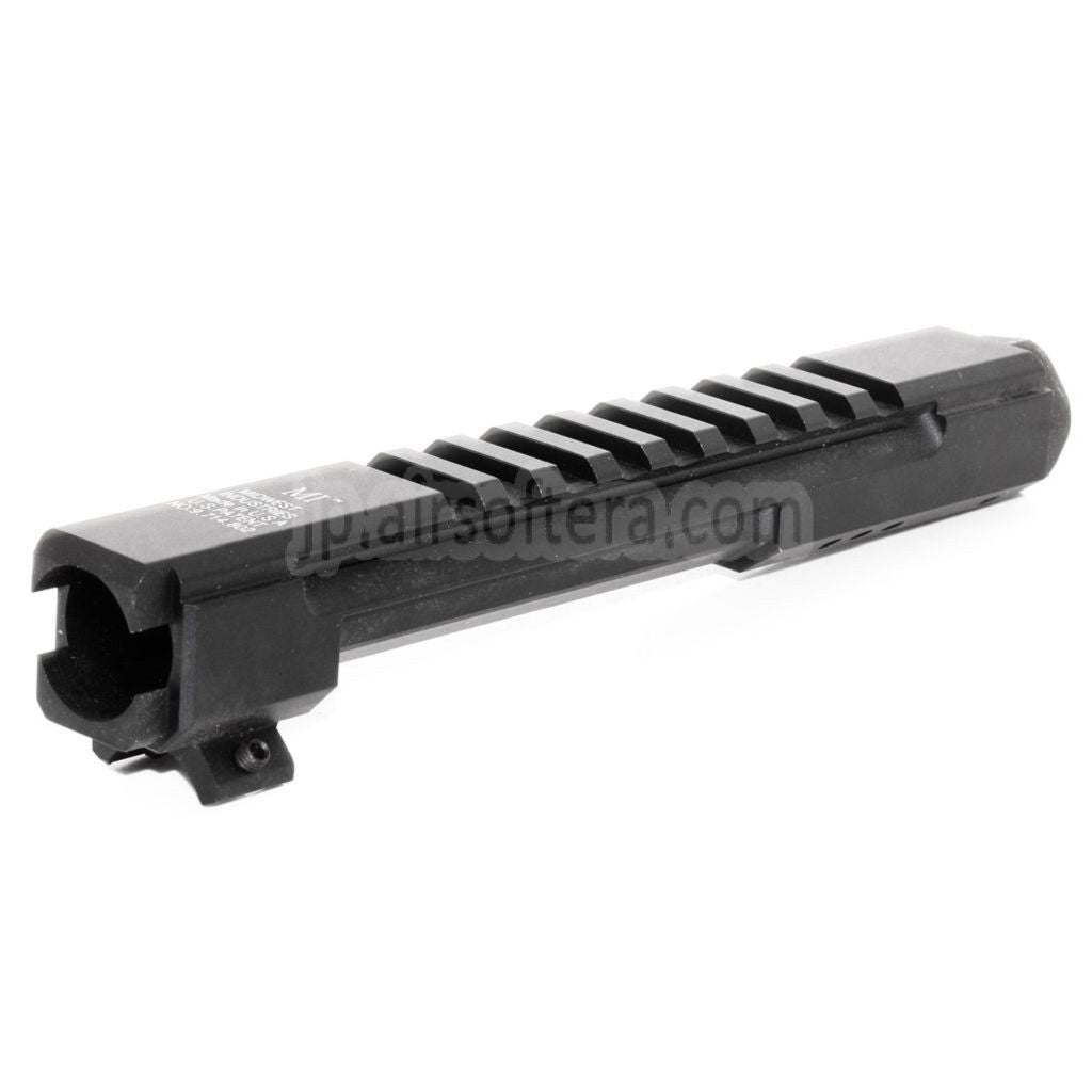 5KU アルミ製 20mmレールガスチューブ LCT GHK AKシリーズ AEG GBBライフル用 ブラック