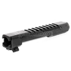 5KU アルミ製 20mmレールガスチューブ LCT GHK AKシリーズ AEG GBBライフル用 ブラック