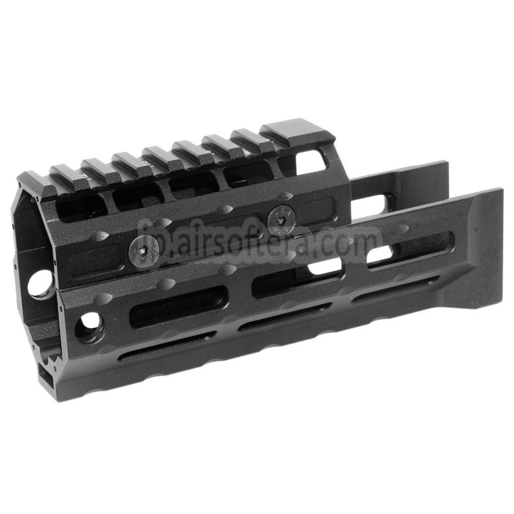 5KU 153mm M-LOK ユニバーサルハンドガードキット レールシステム LCT GHK CYMA D-BOYS E&L AK47 AK74シリーズライフル エアガン ブラック