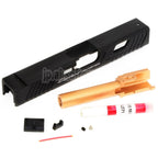 5KU TTI CNC バレルスライドセット 東京マルイ G19シリーズ GBBピストル対応 ブラック