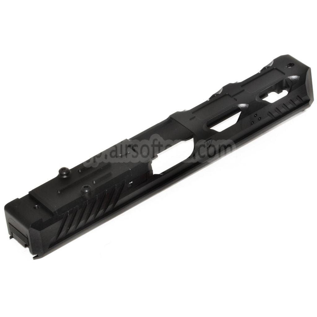 5KU CNC RMR レディ バレルスライドセット 東京マルイ G17シリーズ GBBピストル対応 ブラック
