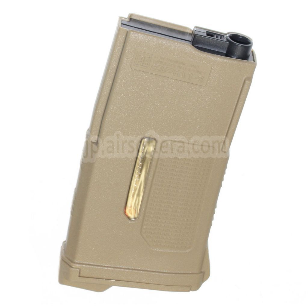 PTS 170発 EPM1-S ミッドキャップ強化ポリマーマガジン ショートタイプ M4 M16シリーズAEGライフル対応 エアソフトガン
