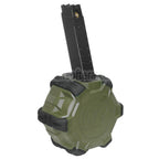 WE (WE-TECH) 350発ガスドラムマガジン WE PCCタイプ 888/888C/RARS/R5C/M4/M16シリーズ GBBライフル対応