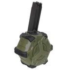WE (WE-TECH) 350発ガスドラムマガジン WE PCCタイプ 888/888C/RARS/R5C/M4/M16シリーズ GBBライフル対応